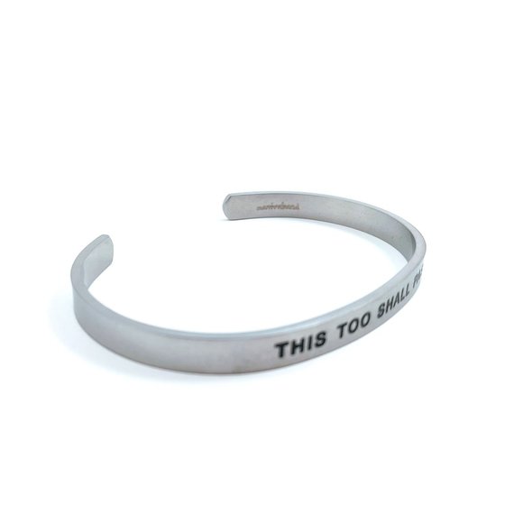 NWT This Too Shall Pass Mantraband - Picture 3 of 11